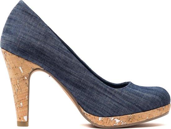 Marco tozzi Pump Blauw - Dames - Maat 41 | bol.com