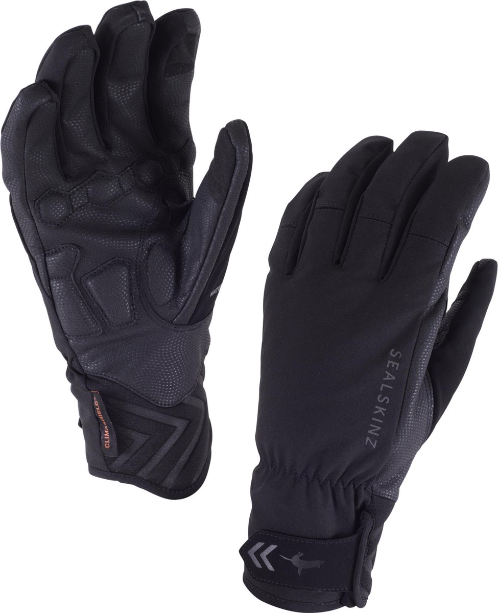 Sealskinz Fietshandschoenen Zwart / SS Men Highland Glove-Black/Black - S