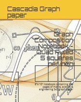 Graph Composition Notebook - Quad Ruled 5 Squares Per Inch