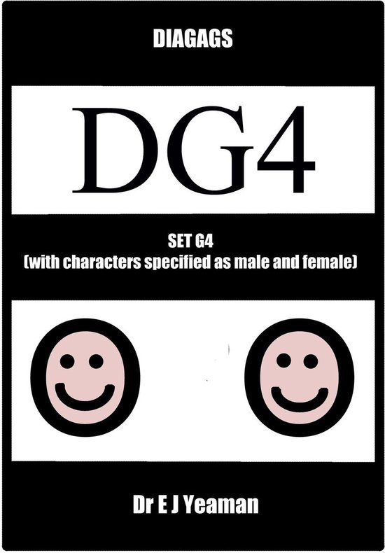 Diagags Set G4 (with Characters Specified as Male and Female ... - cover