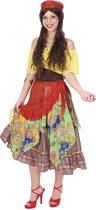 Zigeuner & Zigeunerin Kostuum | Gipsy Waarzegster | Vrouw | XL | Carnaval kostuum | Verkleedkleding