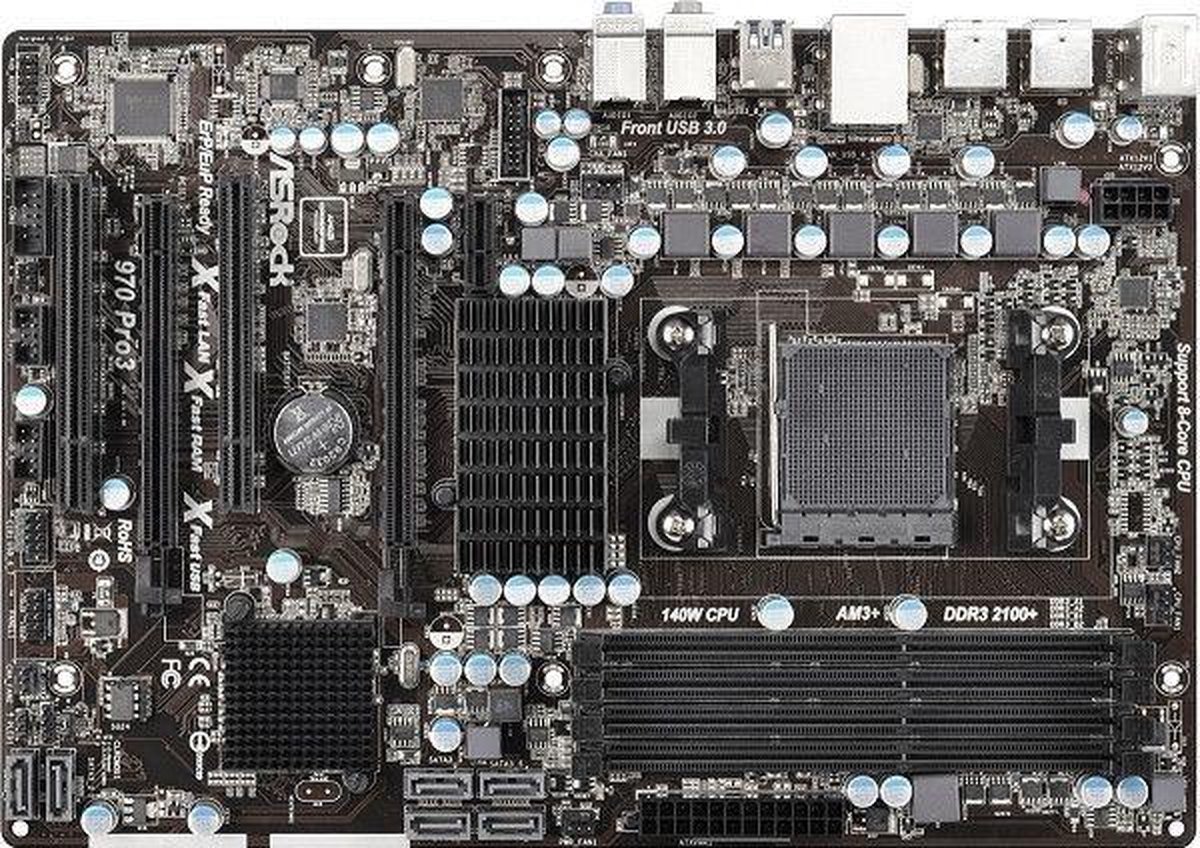 Asrock 980DE3/U3S3 R2.0 AMD 770 Socket AM3+ ATX | bol.com