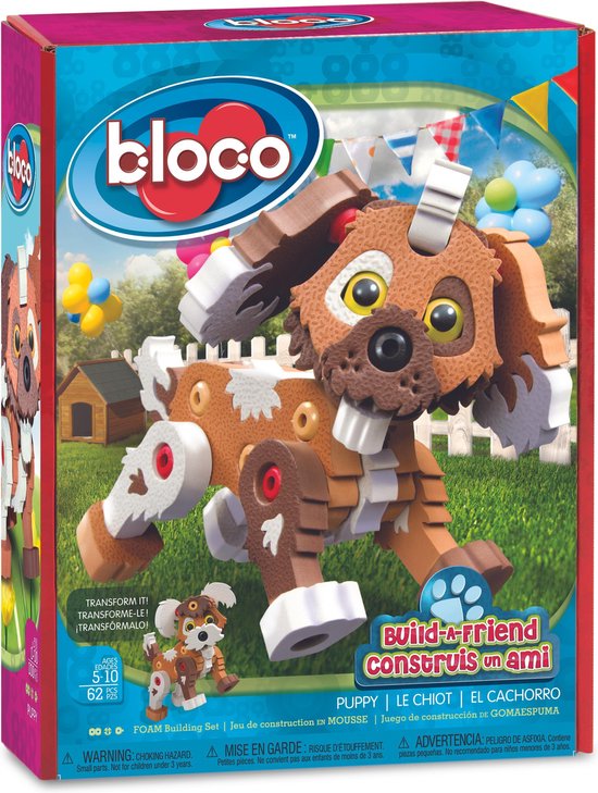 Bloco - Build-a-Friend - Puppy | bol.com