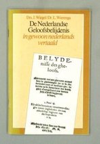 Nederlandse geloofsbelydenis in gew.ned.