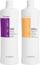 Fanola No Yellow Shampoo + Nutri Care Conditioner - 1000 ml