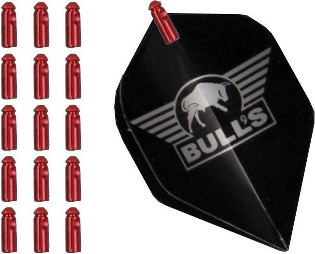 Bulls Flight Protector Aluminium 5-Pack - Rood