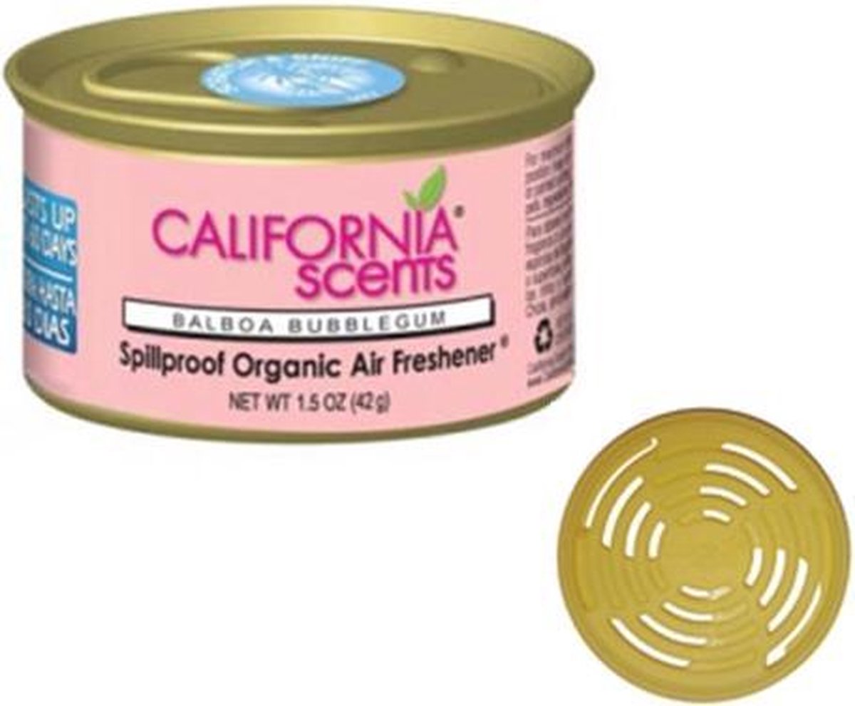 California Scents Luchtverfrisser Balboa Bubble Gum