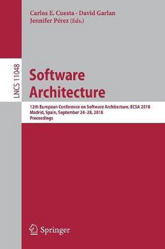 Lecture Notes in Computer Science11048- Software Architecture ...