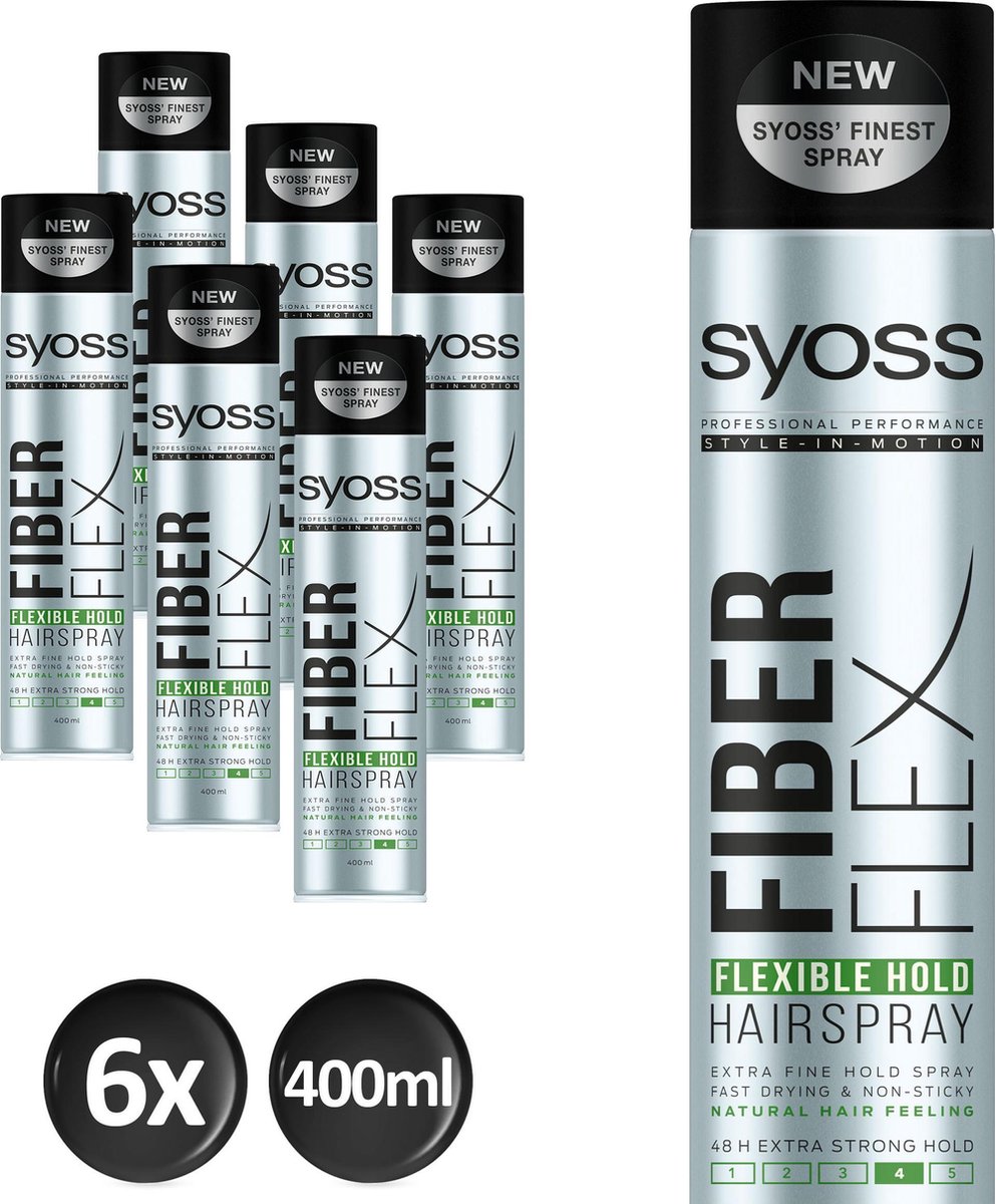 Syoss Styling-Hairspray FiberFlex Hold 6x | bol.com