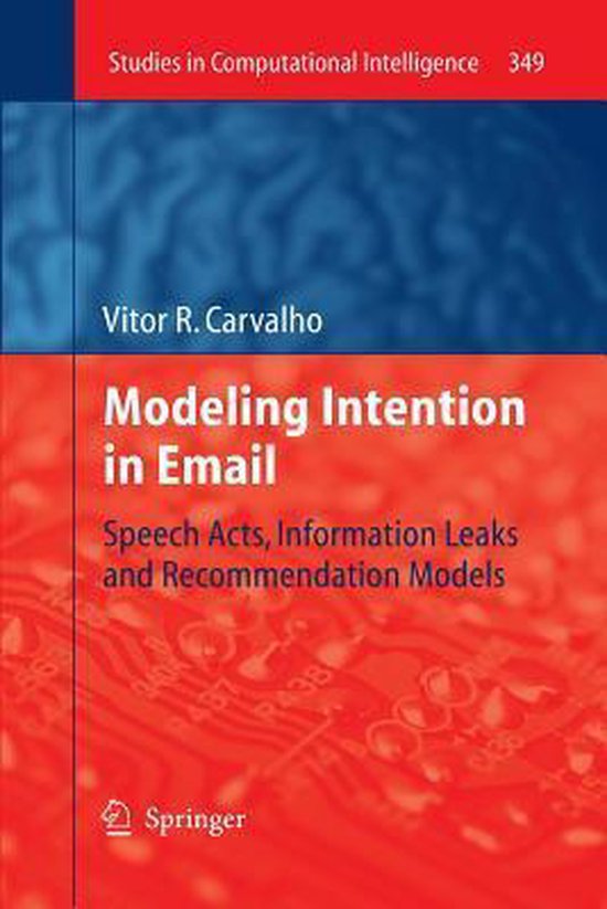 Studies in Computational Intelligence349- Modeling Intention ... - cover