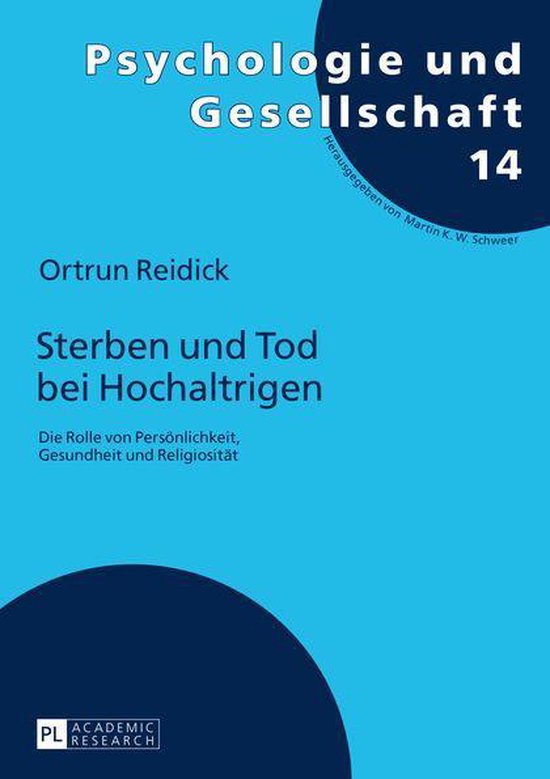Psychologie und Gesellschaft 14 - Sterben und Tod bei Hochal ... - cover