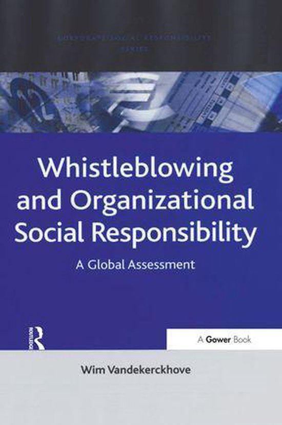 Corporate Social Responsibility Series - Whistleblowing and  ... - cover