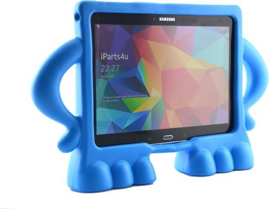 Lionel Green Street tekort erwt Kinder Samsung Galaxy TAB 3 10.1 & TAB 4 10.1 Hoes Blauw | bol.com