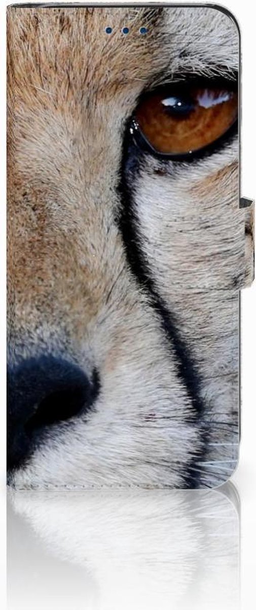 Samsung Galaxy S8 Telefoonhoesje met Pasjes Cheetah