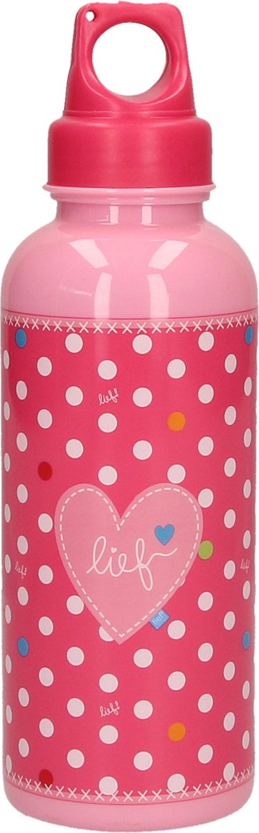 ballon maagpijn ontploffing Lief! Lifestyle Roze Drinkfles voor Meisjes met Draaibare Sluiterdop –  23x5x22 cm |... | bol.com