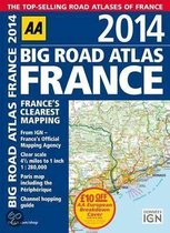 AA Big Road Atlas France