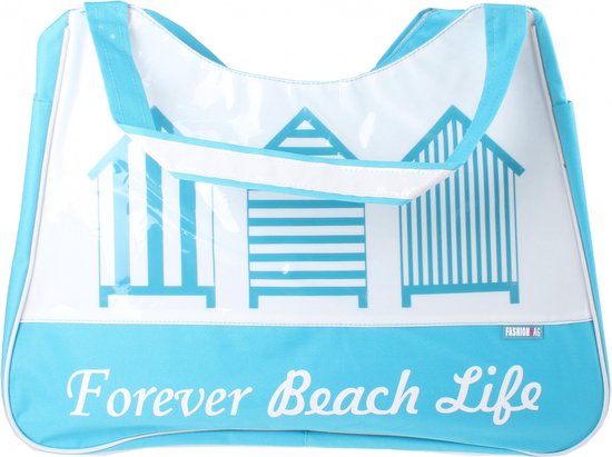 Basic Strandtas Forever Beach Life 53X43X26 Cm Assorti