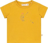 Smitten Organic - Hawkbill-Schildpad Korte Mouwen T-Shirt - Sea Anemone Yellow - Maat 62