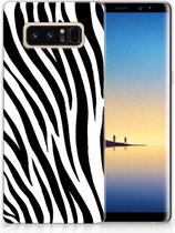 Samsung Galaxy Note 8 TPU Hoesje Design Zebra
