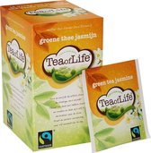 Tea of Life Fairtrade - Groene thee Jasmijn - 80 zakjes