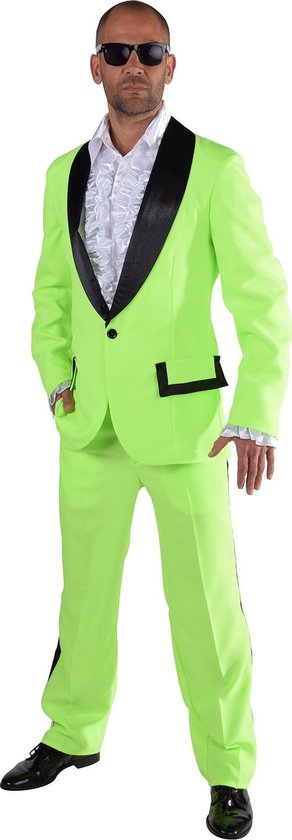 Costume des années 80 et 90 | Disco Frog fumer | Homme | Grand | Costume de carnaval | Déguisements