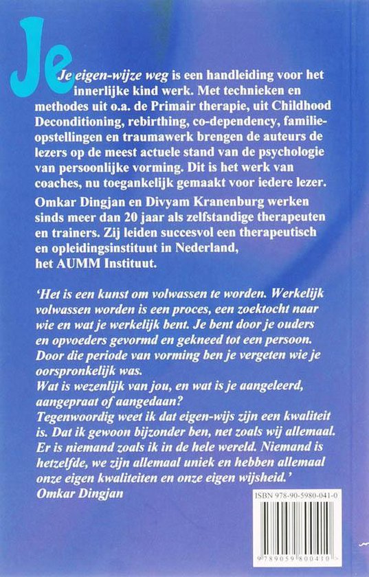 Je eigen-wijze weg