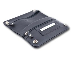 LeonDesign - tabak etui - shag etui - zwart - leer - tabak shag - tabaksetui - shag etui leer - shag etui tabak - shag etui heren - shagzak - tabak etui leder - shag mapje - shag etui leer vrouwen - shag buidel - shag hoesje - shag zak - tabakstas