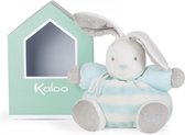 Kaloo Bebe Pastel - Knuffelkonijn blauw/wit middelgroot