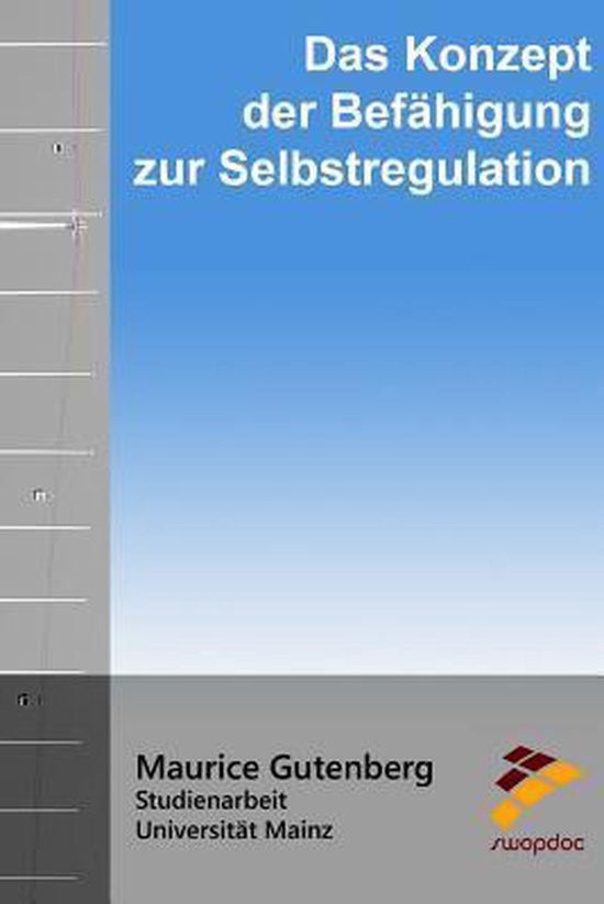 Das Konzept Der Bef higung Zur Selbstregulation