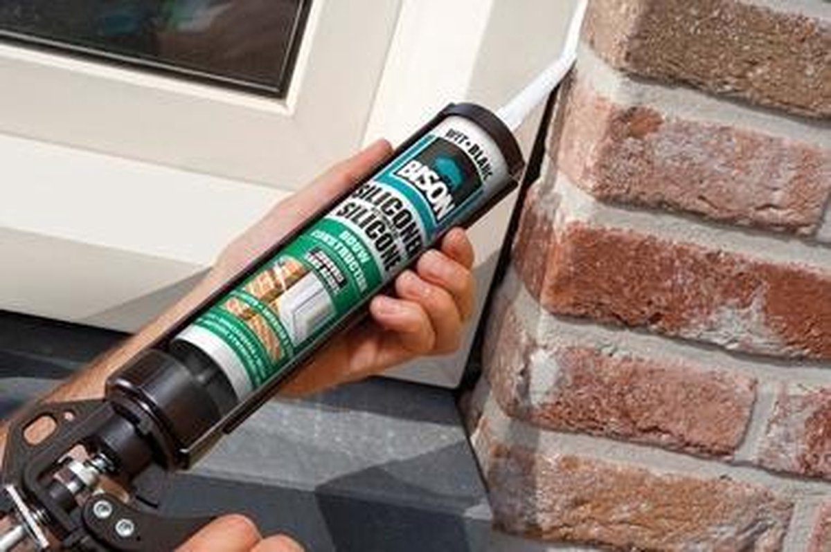 Siliconenkit Bouw 310 ml grijs