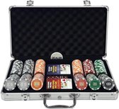 Poker set aluminium koffer 300 chips Poker