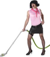 Karnival Costumes Verkleedpak Huisvrouw Heren Polyester Roze Mt Xl