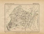 Historische kaart, plattegrond van gemeente Epe ( Epe) in Gelderland uit 1867 door Kuyper van Kaartcadeau.com