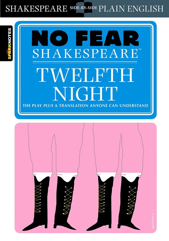No Fear Shakespeare - Twelfth Night - cover