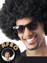 12 stuks: Pruik Afro - zwart