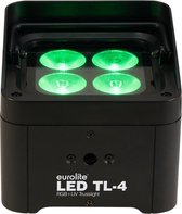 EUROLITE LED TL-4 QCL RVB + Lampe à faisceau UV