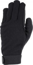 Picot Winter Cotton gloves black S