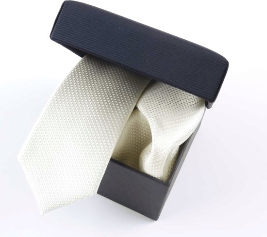 HISDERN Stropdassen en pochet voor heren (3 stuks), elegante zijden stropdas voor heren, cadeauset voor mannen, 8HT-5S, Eén maat