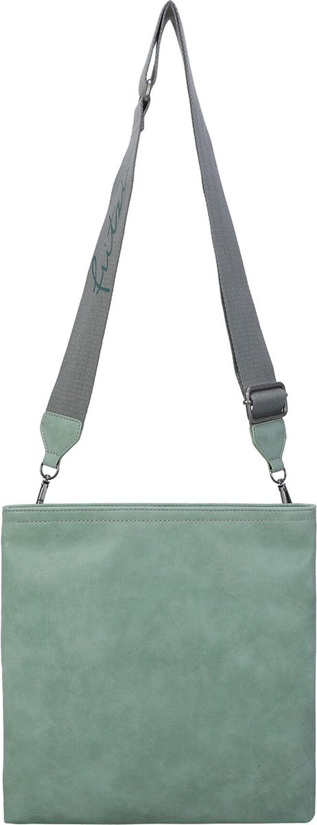 Fritzi aus Preußen Schoudertas Vintage Ronja Cross Body Lime Mintgroen