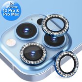Lens protector - iPhone 13 Pro / Pro Max - Screenprotector - Camera lens beschermer - Diamond Blue