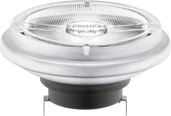 Philips LEDspot LV G53 AR111 12V 15W 930 24D (MASTER) | Blanc chaud - Meilleur rendu des couleurs - Dimmable - Remplace 75W