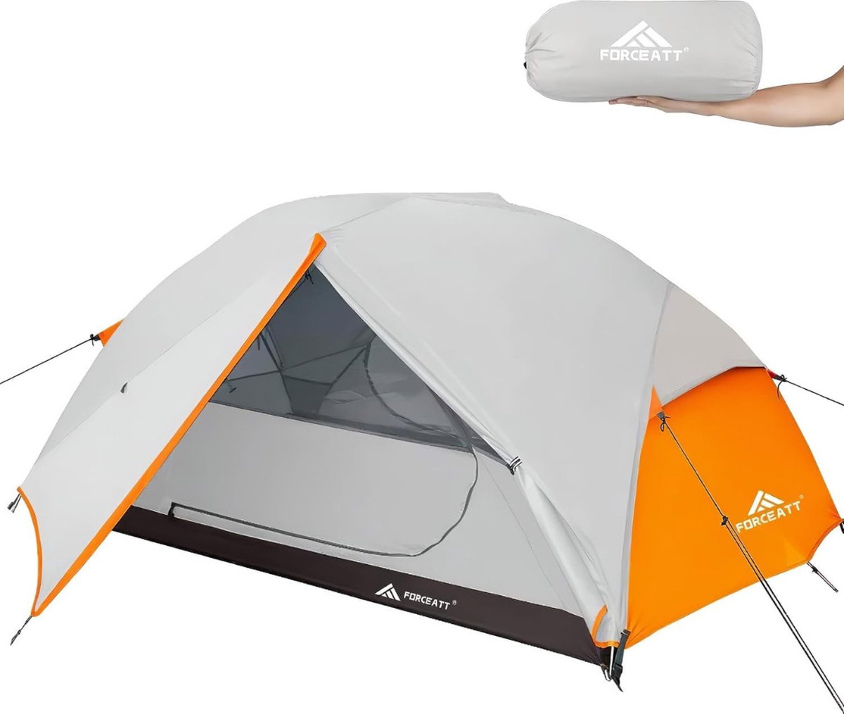 Campingtent voor 2-3 Personen - Waterdicht, Winddicht, Ultralicht - Perfect voor Trekking en Outdoor Avonturen