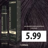 Femmas (5.99) - Haarverf - Intense Chocolade Lichtbruin - 100ml