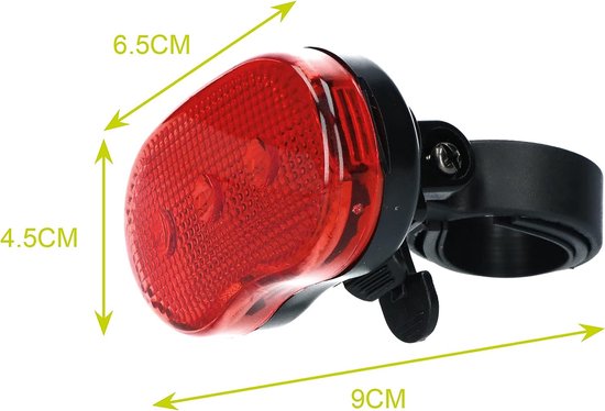 PD® Fietsverlichting set - Kwaliteit Fietslampjes LED Wit en Rood - 2 Delig - Veilige Ritten Dag en Nacht! — afbeelding 3
