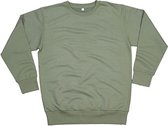 Unisex sweatshirt met lange mouwen Soft Olive - M