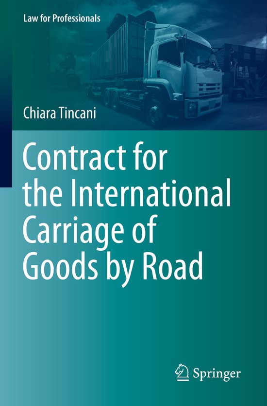 Law for Professionals- Contract for the International Carria ... - cover