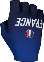 ALE Franse Wielerfederatie 2023 Korte Handschoenen Blue L Dames