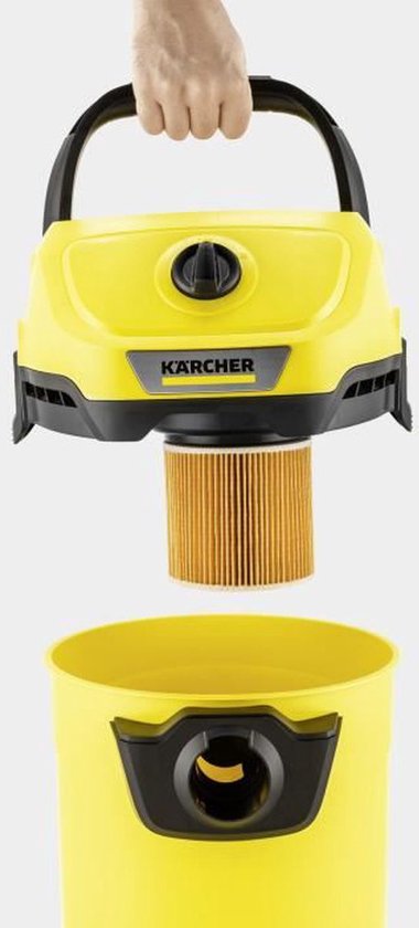 Aspirateur eau et poussière Kärcher WD 5 Jaune