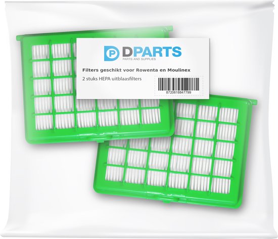 Filtro HEPA Di Ricambio Per Rowenta Compacteo Ergo RO5295EA/4Q0, RO5295OA/4Q0 - 1 Pezzo, Sostitutivo Di Qualità - 4
