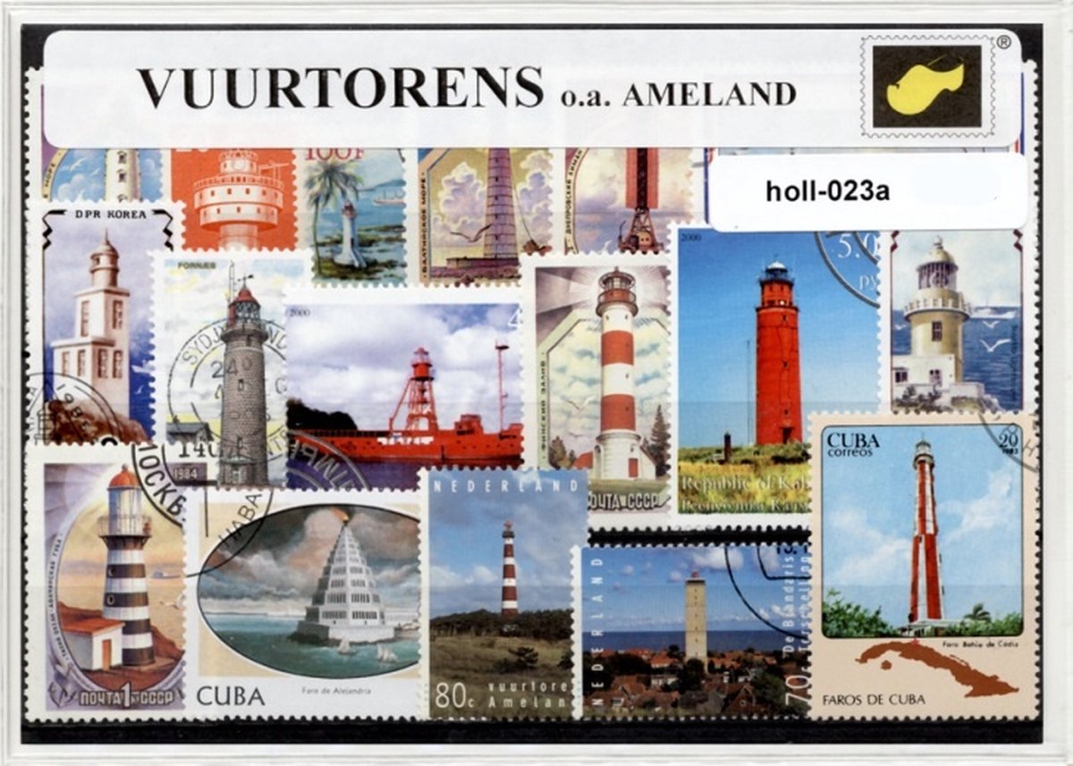 Vuurtorens o.a. Ameland – Waddeneilanden – front